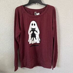 NWT INSTANT MESSAGE CAT LOVER WOMENS XL, LONG SLEEVE